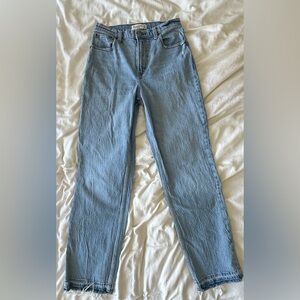 Abercrombie & Fitch 90’s High Rise Straight Leg Jeans